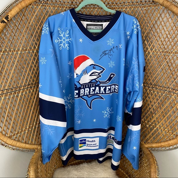 JOG Other - FHL Mentor Ice Breakers Hockey Jersey GAME WORN